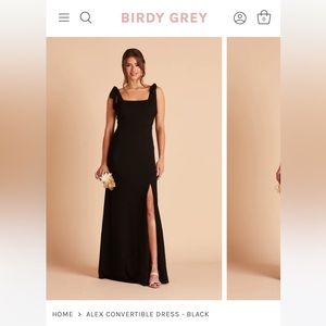 Birdy Grey Alex Convertible Dress Black